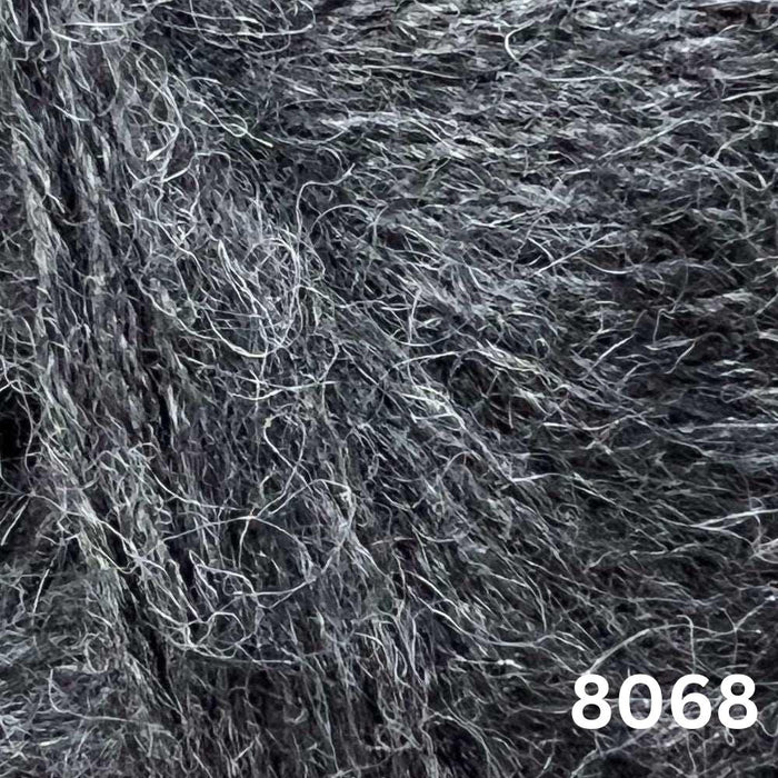Cloud Sweater Knit Kit-Needlecraft Kits-Wild & Woolly Yarns-Charcoal (8068)-XXS / XS-Wild & Woolly Yarns