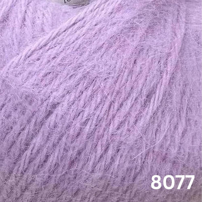 Cloud Sweater Knit Kit-Needlecraft Kits-Wild & Woolly Yarns-Lavender Mist (8077)-XXS / XS-Wild & Woolly Yarns