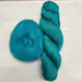 'Cosy' A Simple Scarf Knit Kit-Needlecraft Kits-Wild & Woolly Yarns-Mirron Lake & Medium Turquoise-Without Needles-Wild & Woolly Yarns