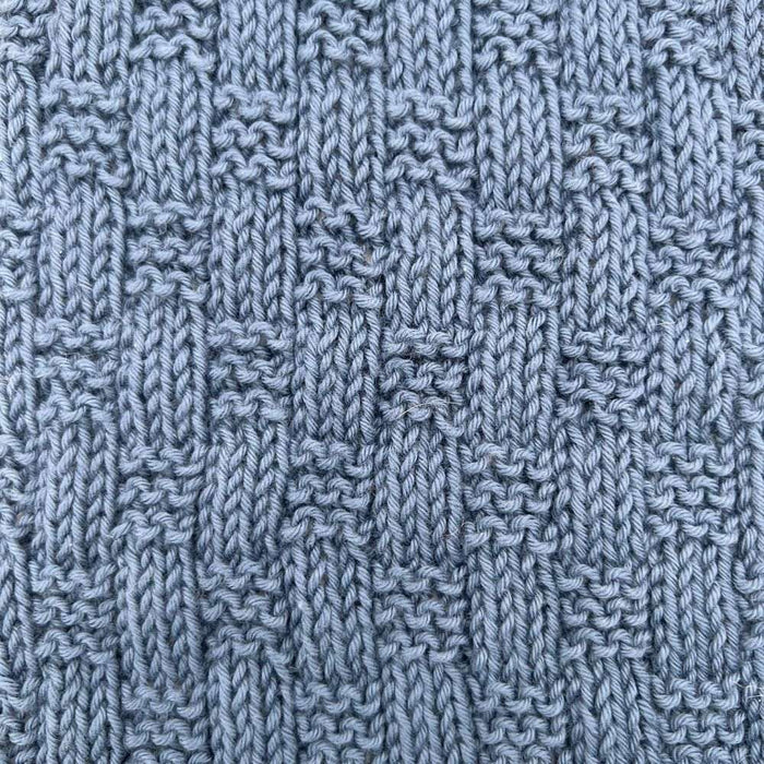 Cotton Dishcloths Knit Kit-Needlecraft Kits-Wild & Woolly Yarns-Willowisp-No Needles-Wild & Woolly Yarns