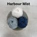 Covered Coat Hangers Knit Kit-Needlecraft Kits-Wild & Woolly Yarns-Harbour Mist-Adult Coat Hangers-Wild & Woolly Yarns