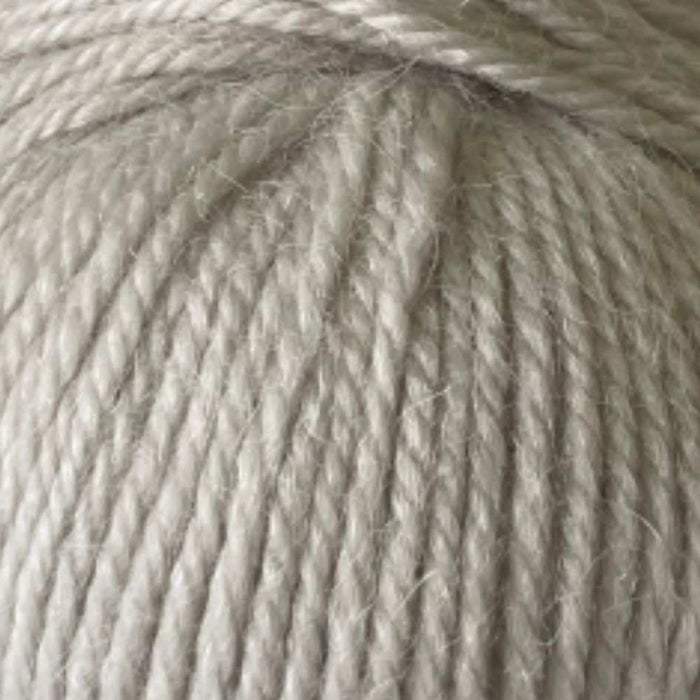 Crew Neck Top Down Sweater Knit Kit-Needlecraft Kits-Wild & Woolly Yarns-Natural (1440)-Small-Wild & Woolly Yarns