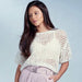 Cropped Boxy Tee Knit Kit-Needlecraft Kits-Wild and Woolly Yarns