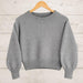 Cropped Sweater Knit Kit-Needlecraft Kits-Wild & Woolly Yarns-Light Grey Melange (617) *NEW*-32-34 / 34-36-Wild & Woolly Yarns