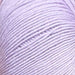Crossover Jacket & Hat knit kit yarn in light purple organic cotton.