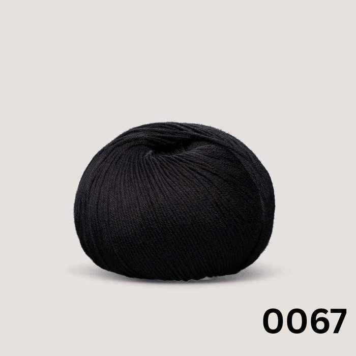Crossover Jacket & Hat Knit Kit - Solid-Needlecraft Kits-Wild & Woolly Yarns-Newborn-Black (0067)-Wild & Woolly Yarns