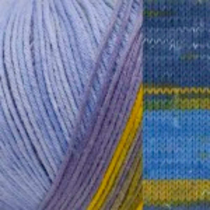 Crossover Jacket & Hat Knit Kit - Variegated-Needlecraft Kits-Wild & Woolly Yarns-3Months/6-9Months-0982-Wild & Woolly Yarns