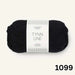 Cumulus Tee Knit Kit – Tynn Line-Needlecraft Kits-Wild & Woolly Yarns-XXS / XS / S-Black (1099)-Wild & Woolly Yarns