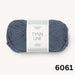 Cumulus Tee Knit Kit – Tynn Line-Needlecraft Kits-Wild & Woolly Yarns-XXS / XS / S-Dark Blue-Grey (6061)-Wild & Woolly Yarns