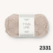 Cumulus Tee Knit Kit – Tynn Line-Needlecraft Kits-Wild & Woolly Yarns-XXS / XS / S-Light Beige (2331)-Wild & Woolly Yarns