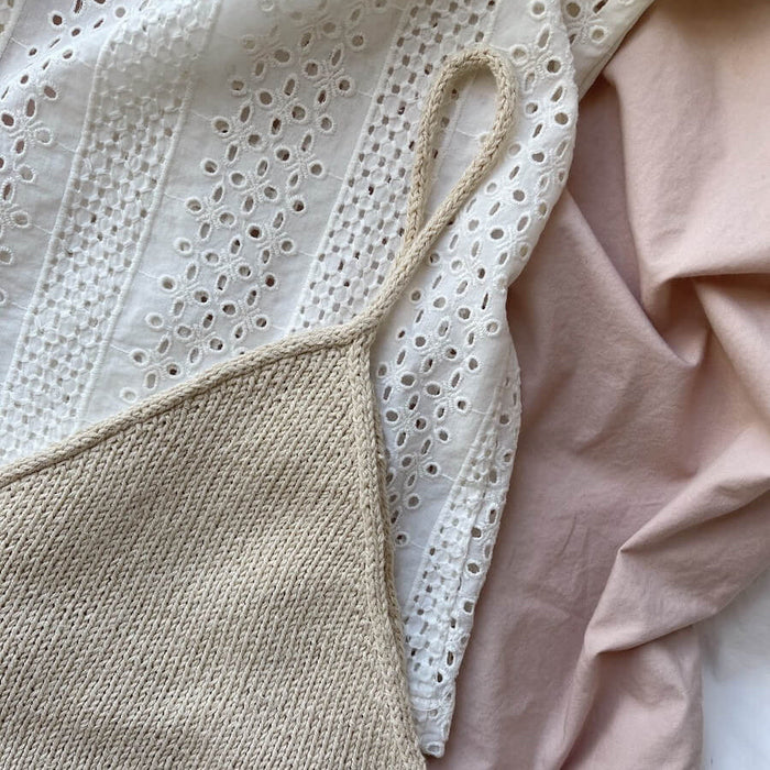 Cumulus Top Knit Kit-Needlecraft Kits-Wild & Woolly Yarns-Shell (1700)-XS / S / M / L-Wild & Woolly Yarns