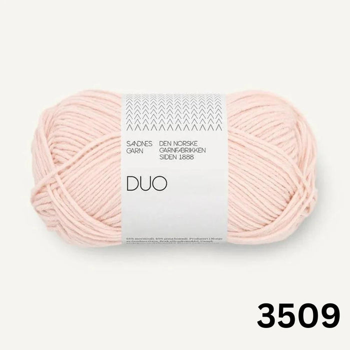 Duo – Soft Merino & Cotton Blend-Yarn-Sandnes Garn-Ballet Tutu (3509)-Wild & Woolly Yarns