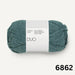 Duo – Soft Merino & Cotton Blend-Yarn-Sandnes Garn-Dark Aqua Melange (6862)-Wild & Woolly Yarns
