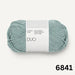 Duo – Soft Merino & Cotton Blend-Yarn-Sandnes Garn-Dusty Aqua Melange (6841)-Wild & Woolly Yarns