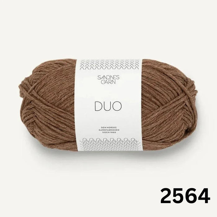 Duo – Soft Merino & Cotton Blend-Yarn-Sandnes Garn-Monks Robe Melange (2564)-Wild & Woolly Yarns