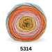 Desert Sunset Triangle Shawl Knit Kit-Needlecraft Kits-Wild and Woolly Yarns