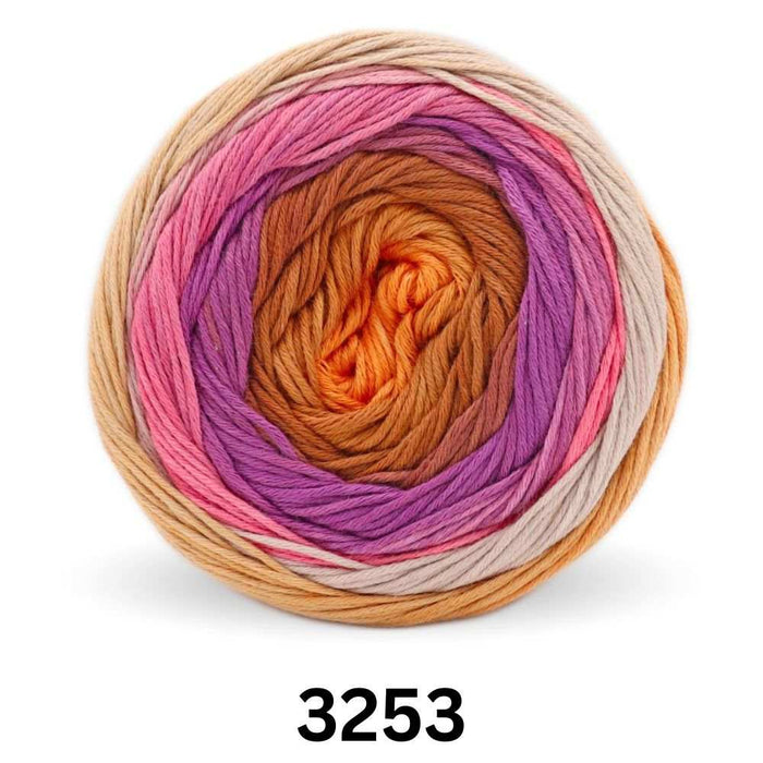 Desert Sunset Triangle Shawl Knit Kit-Needlecraft Kits-Wild & Woolly Yarns-0960-Without Needles-Wild & Woolly Yarns