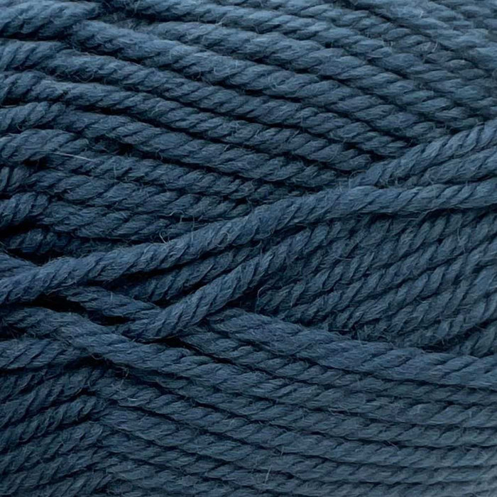 Blue merino yarn for Goldie Sweater & Hat knit kit.