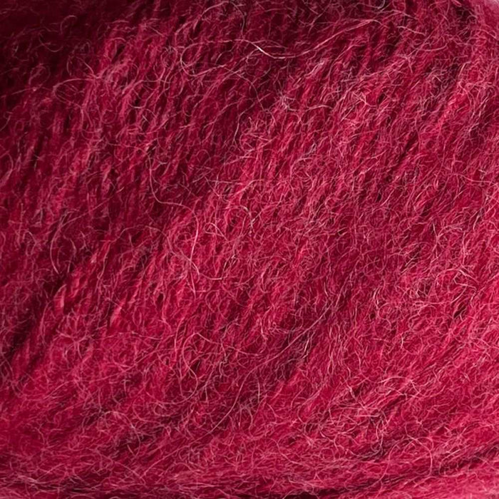 Heavenly Blanket Knit Kit-Needlecraft Kits-Wild & Woolly Yarns-Burgundy (8069)-Without Needles-Wild & Woolly Yarns