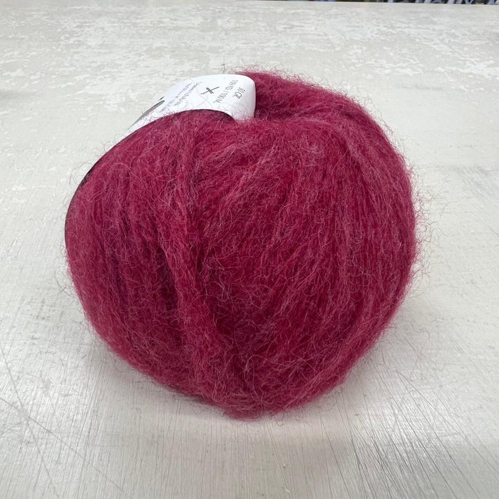 Heavenly Blanket Knit Kit-Needlecraft Kits-Wild & Woolly Yarns-Burgundy (8069)-Without Needles-Wild & Woolly Yarns