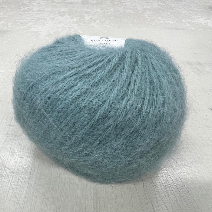 Heavenly Blanket Knit Kit-Needlecraft Kits-Wild & Woolly Yarns-Calm Sea (8052)-Without Needles-Wild & Woolly Yarns