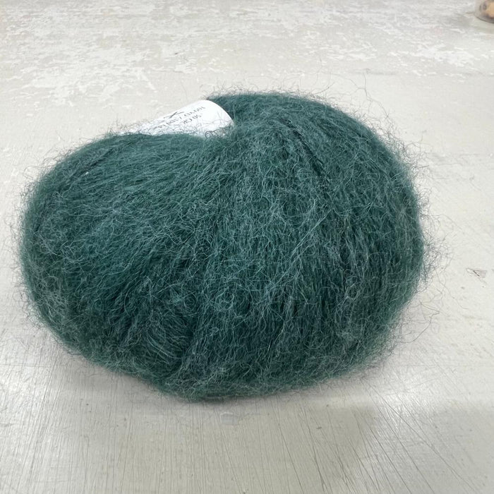 Heavenly Blanket Knit Kit-Needlecraft Kits-Wild & Woolly Yarns-Deep Forest (8074)-Without Needles-Wild & Woolly Yarns