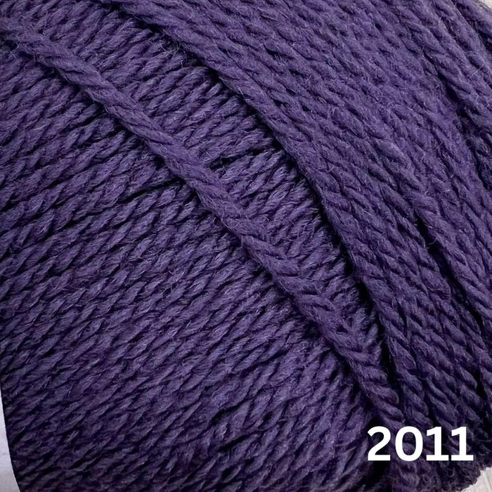 His & Hers Top-Down Sweater Knitting Kit-Needlecraft Kits-Wild & Woolly Yarns-Grape (2011)-Small-Wild & Woolly Yarns