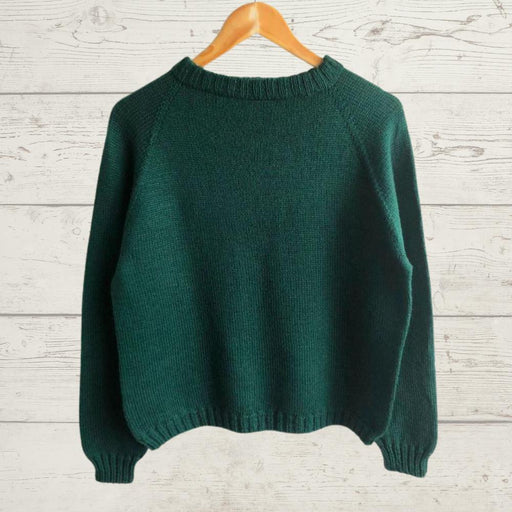 His & Hers Top-Down Sweater Knitting Kit-Needlecraft Kits-Wild & Woolly Yarns-White (2000)-Small-Wild & Woolly Yarns