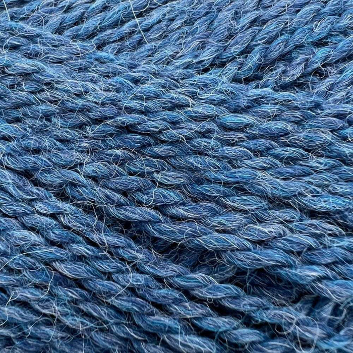 Hot Water Bottle Knit Kit-Needlecraft Kits-Wild & Woolly Yarns-Blue Melange-Without Needles-Wild & Woolly Yarns
