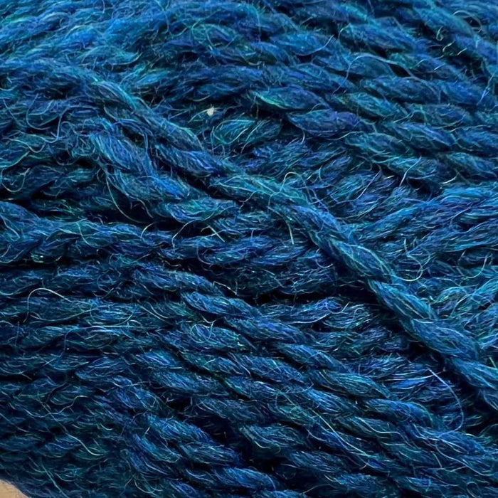 Hot Water Bottle Knit Kit-Needlecraft Kits-Wild & Woolly Yarns-Blue Melange-Without Needles-Wild & Woolly Yarns
