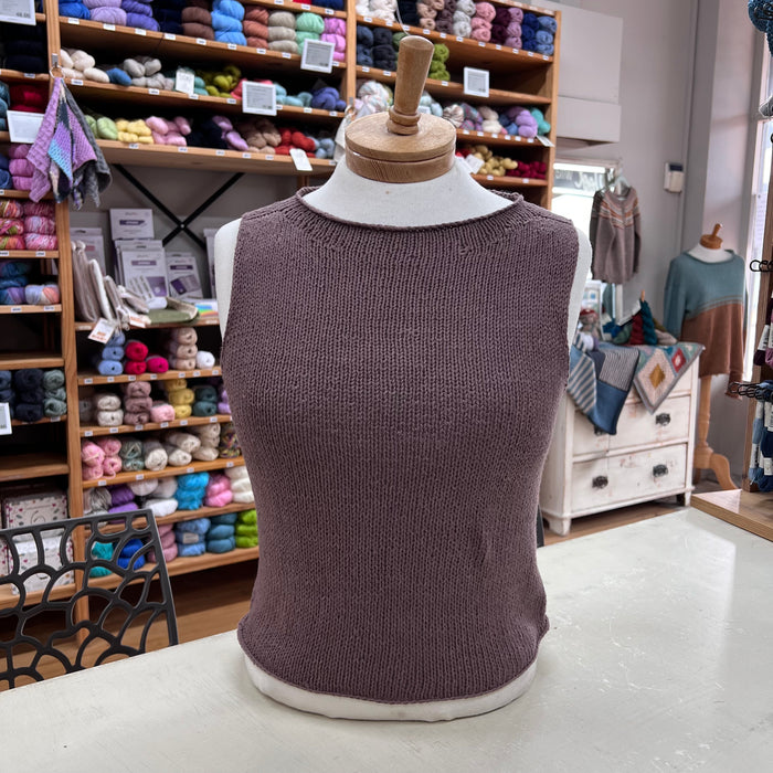 Ivy Top Knit Kit-Needlecraft Kits-Wild & Woolly Yarns-White (1002)-XXS / XS / S / M-Wild & Woolly Yarns