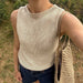 Ivy Top Knit Kit-Needlecraft Kits-Wild & Woolly Yarns-White (1002)-XXS / XS / S / M-Wild & Woolly Yarns
