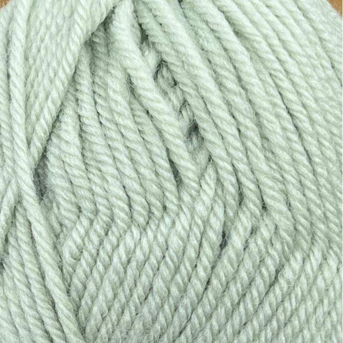 Knit & Purl Blanket Knit Kit-Needlecraft Kits-Wild & Woolly Yarns-Dusty Sage-Without Needles-Wild & Woolly Yarns