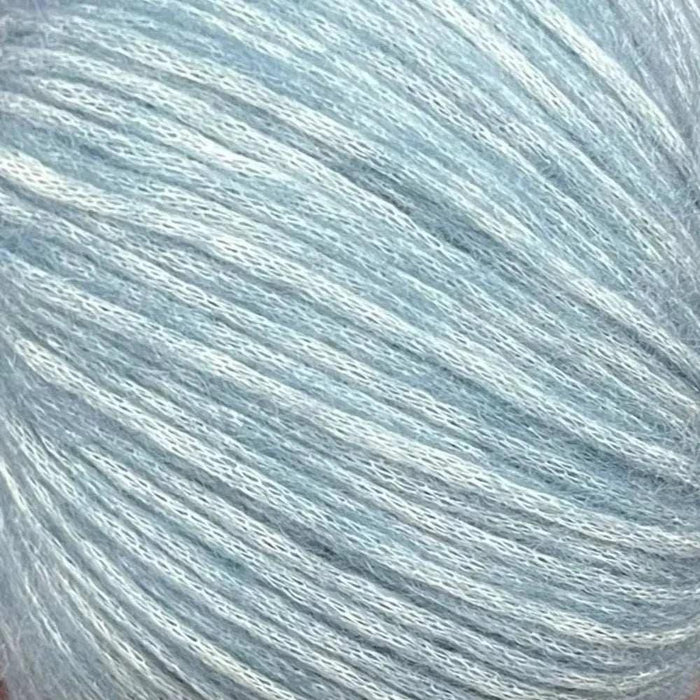 Lace Detail Slipover Knit Kit-Needlecraft Kits-Wild & Woolly Yarns-Pacific Blue (612)-10-Wild & Woolly Yarns