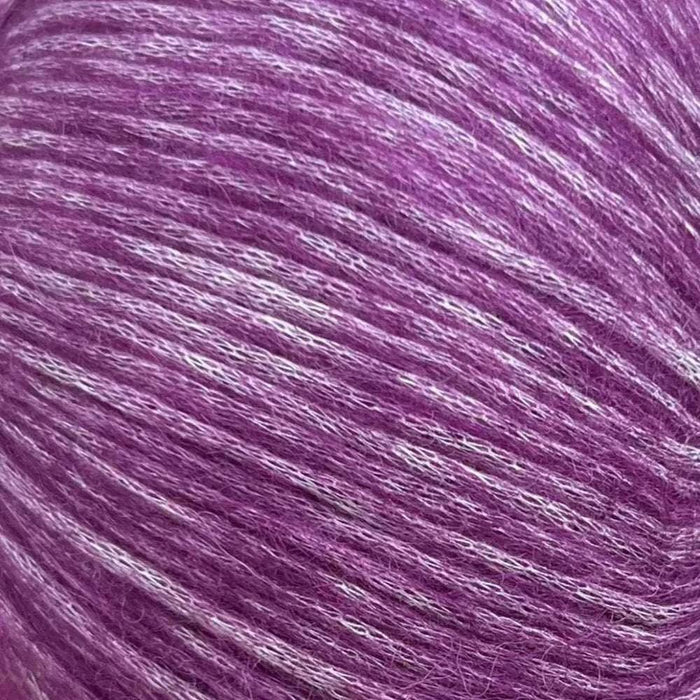 Lace Detail Slipover Knit Kit-Needlecraft Kits-Wild & Woolly Yarns-Sparkling Grape (615) *NEW*-10-Wild & Woolly Yarns