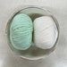 Lammermoor Baby Blanket Knit Kit-Needlecraft Kits-Wild & Woolly Yarns-Mint Cream-Without Needles-Wild & Woolly Yarns
