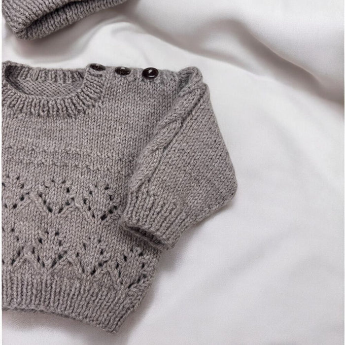 Lottie Sweater Knit Kit-Yarn-Wild and Woolly Yarns