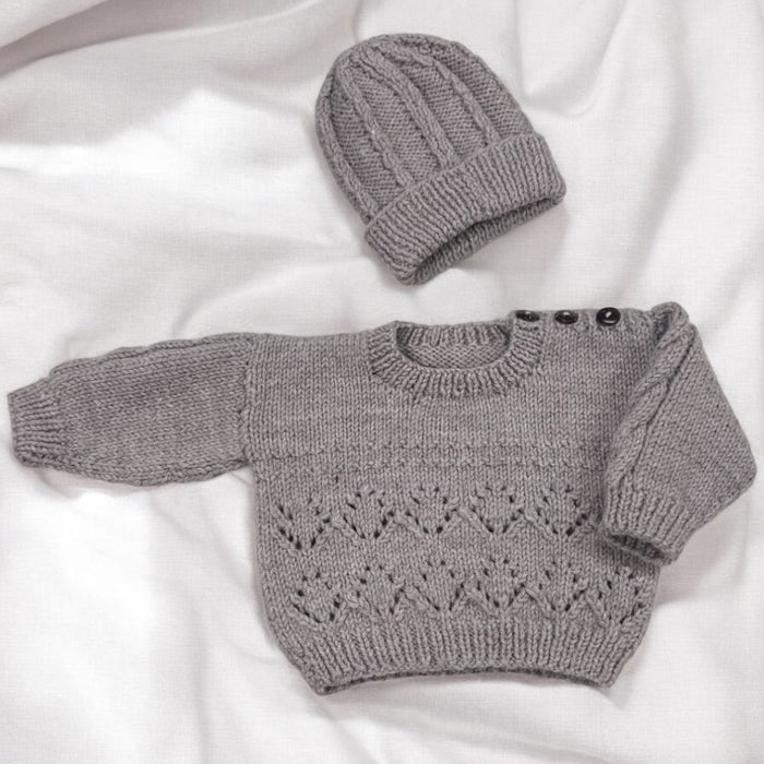 Lottie Sweater Knit Kit-Yarn-Wild and Woolly Yarns