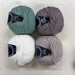 Merino Baby Blanket Knit Kit-Needlecraft Kits-Wild & Woolly Yarns-Peppermint Crisp-Without Needles-Wild & Woolly Yarns