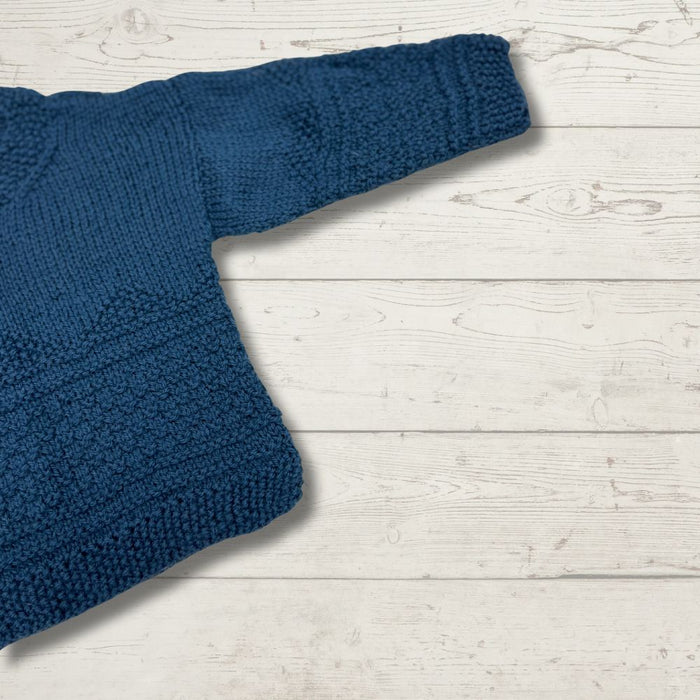 Mini Gansey Jumper Knit Kit-Needlecraft Kits-Wild and Woolly Yarns