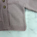 Molly Cardigan Knit Kit-Needlecraft Kits-Wild & Woolly Yarns-White (01)-9-12 Months-Wild & Woolly Yarns