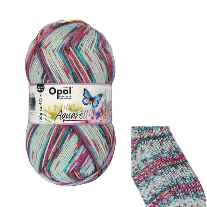 Patterned Baby & Toddler Vest Knit Kit-Needlecraft Kits-Wild & Woolly Yarns-Newborn / 3 Months / 6-9 Months / 12-18 Months-Fragrance Oasis (11531)-Wild & Woolly Yarns