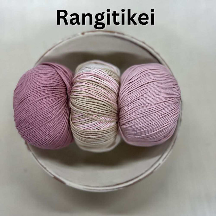 Pure and Simple Organic Face Cloths Knit Kit-Needlecraft Kits-Wild & Woolly Yarns-Without-Rangitikei-Wild & Woolly Yarns