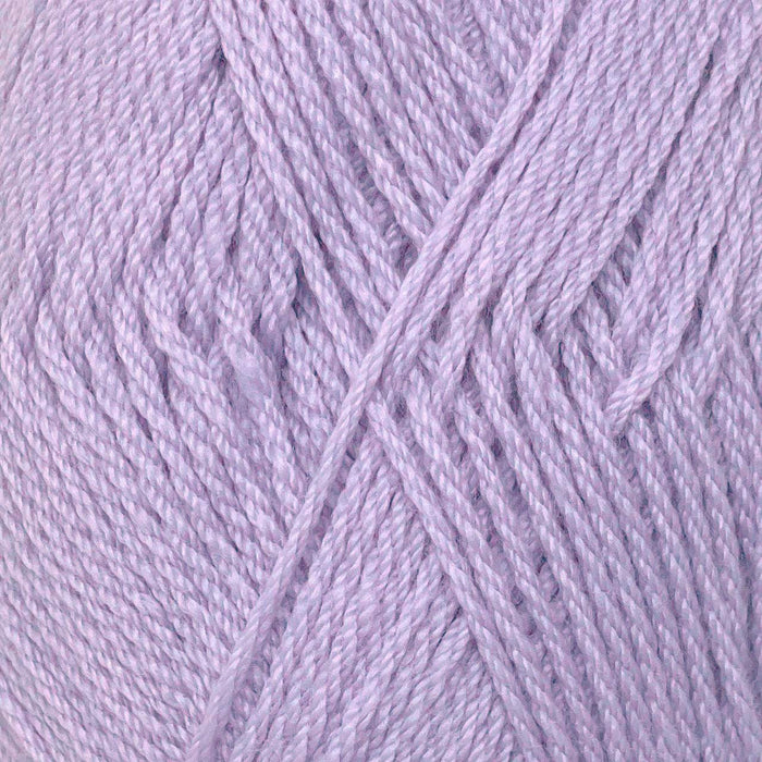 Rolled Edge Jumper Knit Kit-Needlecraft Kits-Wild & Woolly Yarns-Soft Violet (18)-6-9Months / 1-2Yrs-Wild &amp; Woolly Yarns