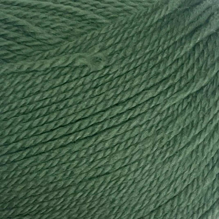 Gansey Love Pram Blanket Knit Kit-Knitting Kit-Wild and Woolly-Elm Green (2018)-Wild & Woolly Yarns