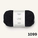 Sandnes Garn Line 8ply Cotton Linen Yarn-Yarn-The Ribbon Rose-Black (1099)-Wild & Woolly Yarns