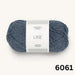 Sandnes Garn Line 8ply Cotton Linen Yarn-Yarn-The Ribbon Rose-Dark Blue-Grey (6061)-Wild & Woolly Yarns