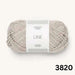 Sandnes Garn Line 8ply Cotton Linen Yarn-Yarn-The Ribbon Rose-Pearl Grey (3820)-Wild & Woolly Yarns
