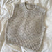 Sille Slipover Knit Kit-Needlecraft Kits-Wild & Woolly Yarns-XSmall-White (1001)-Wild & Woolly Yarns