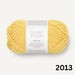 Beige knitted Sille Slipover Mini vest for children from PetiteKnit x Sandnes Garn Double Sunday kit